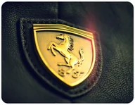 Podkładki pod mysz - PODKŁADKA POD MYSZKĘ FERRARI Z IMIENIEM 23x19CM DO LAPTOPA - miniaturka - grafika 1