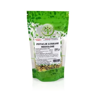 Pistacje łuskane niesolone 250g - Orzechy i nasiona - miniaturka - grafika 1