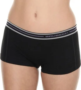 Brubeck Bokserki damskie Active Wool czarny r. L BX10860 - Bielizna sportowa damska - miniaturka - grafika 1