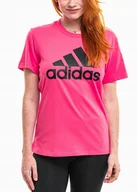 Bluzki damskie - adidas koszulka damska t-shirt bluzka sportowa bawełniana roz. S - miniaturka - grafika 1