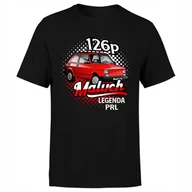 Koszulki męskie - Koszulka męska z nadrukiem maluch prl ZLOT L - miniaturka - grafika 1