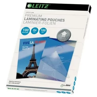 Leitz Folia do laminowania UDT A4 100mic 100szt. 74800000 - Folie do laminatora - miniaturka - grafika 1