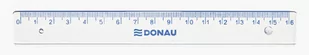 Donau LINIJKA , 16cm, zawieszka, transparentna 7051901PL-00 - Linijki, ekierki - miniaturka - grafika 1