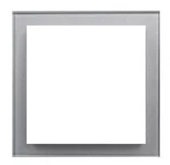 Akcesoria do odkurzaczy - Ramka do gniazda Asko srebrna - miniaturka - grafika 1