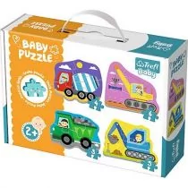 Puzzle Baby Classic Pojazdy na budowie - Puzzle - miniaturka - grafika 1