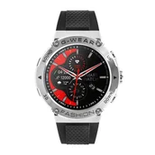 Smartwatch - Watchmark G Wear Srebrny - miniaturka - grafika 1