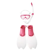 Pływanie - Spokey Zestaw do nurkowania, Speedo Glide Junior Scuba SetPink, rozmiar 31-33 - miniaturka - grafika 1