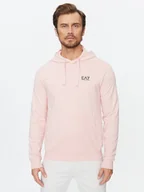 Bluzy męskie - EA7 Emporio Armani Bluza 8NPM04 PJ05Z 1418 Różowy Regular Fit - miniaturka - grafika 1