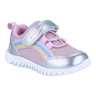 Richter Buty dziecięce dla chłopców i dziewczynek, Wallaby Sneaker, srebrne/pudrowe (Rainbo, 27 EU, Silver Powder Rainbo, 27 EU - Buty dla chłopców - miniaturka - grafika 1