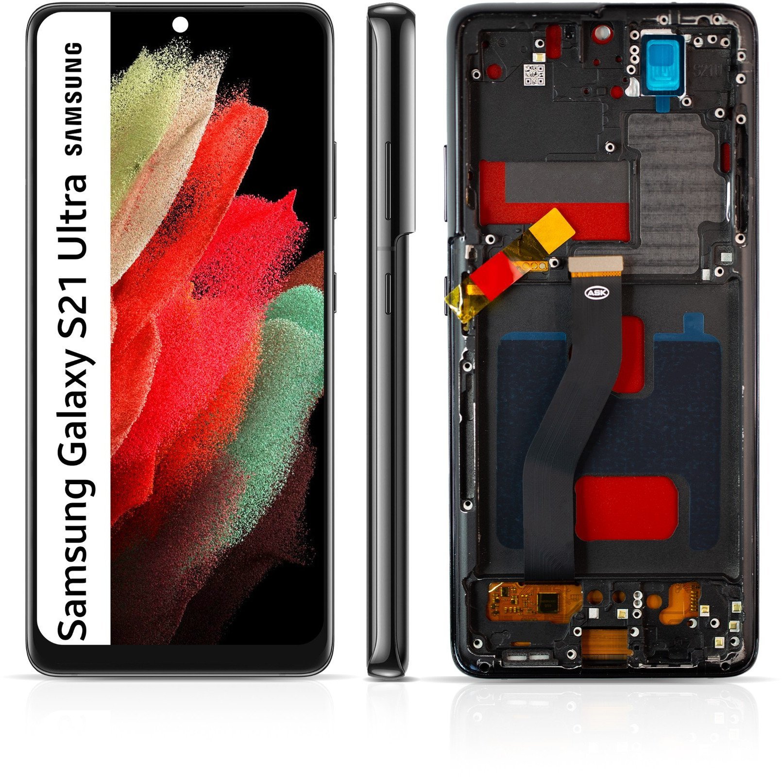Wyświetlacz do Samsung Galaxy S21 Ultra Ekran LCD Incell Ramka SM-G998B 5904858385065