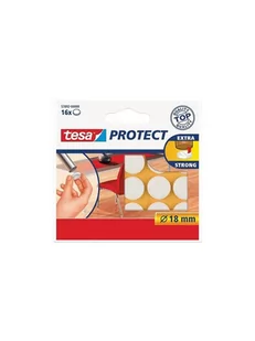 Tesa Podkładka filcowa VE16 57892-00000-00 18 mm biały 16 szt - Inne akcesoria elektryczne - miniaturka - grafika 1