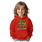 Bluzy dla dziewczynek - BLUZA DZIECIĘCA Z KAPTUREM 67 SIX SEVEN VIRAL 134-140 DLA DZIECKA PREZENT - miniaturka - grafika 1