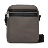 Torby męskie - Saszetka Calvin Klein Contrast Reporter LV04D3175G Szary - miniaturka - grafika 1