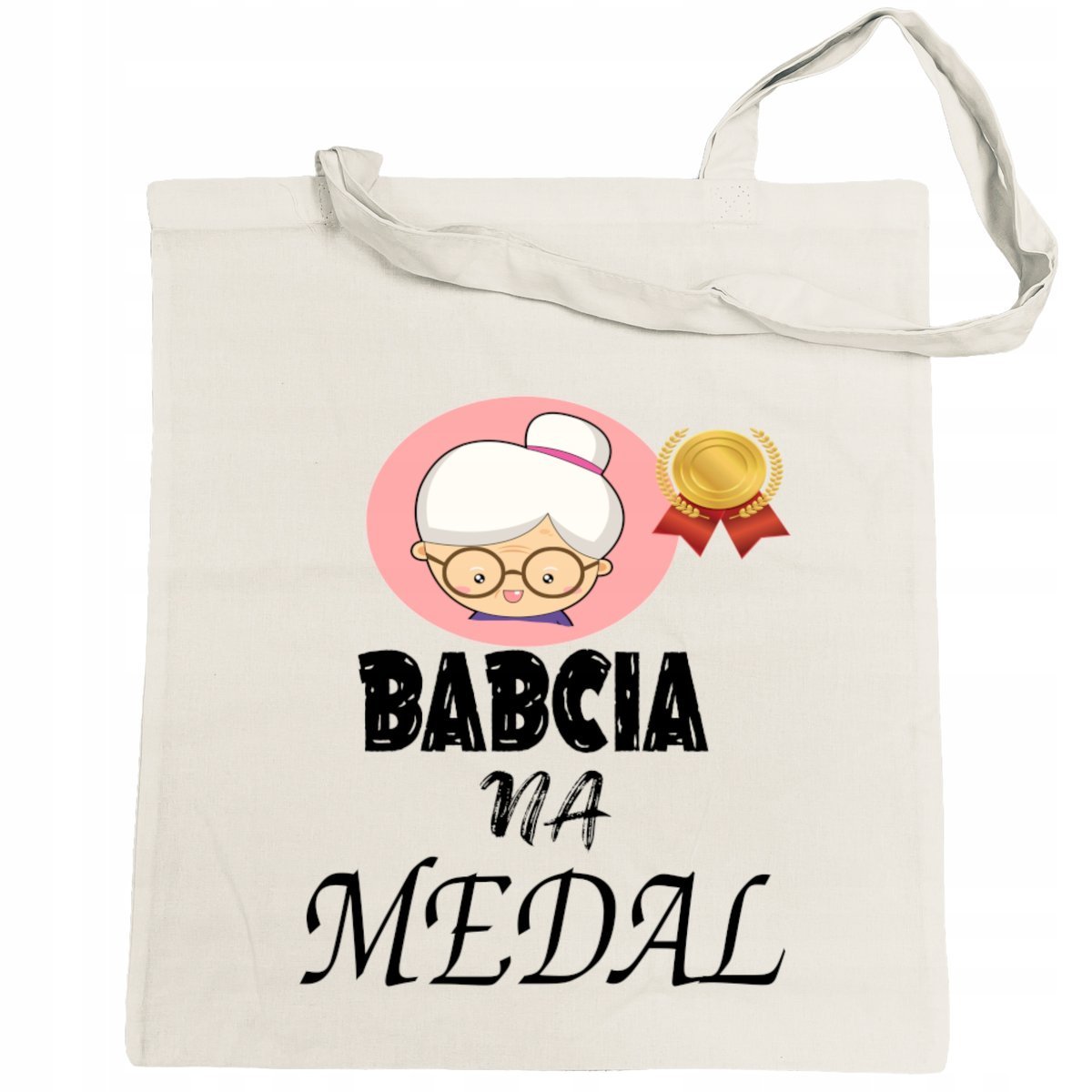 Prezent Dzień Babci Torba na zakupy nadruk