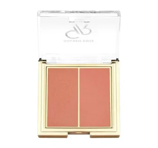 Golden Rose - ICONIC - Blush Duo - Podwójny róż do twarzy - 2x3 g - 04 SOFT PINK - Róże do policzków - miniaturka - grafika 1