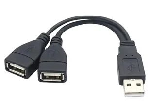 PREMIUMCORD Nabíjecí kabel USB 2.0, 15cm, černá - Kable USB - miniaturka - grafika 1