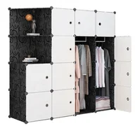 Regały - Modułowa Szafa Szafka Regał Meble Garderoba - miniaturka - grafika 1