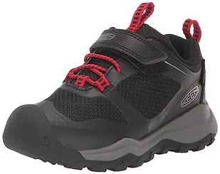 KEEN Wanduro Low Waterproof, Trampki dziecięce, Czarna wstążka czerwona, 39 EU - Buty dla dziewczynek - miniaturka - grafika 1