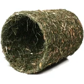 Karma dla gryzoni - JR Farm Tunel z siana + naturalnego drewna L - miniaturka - grafika 1