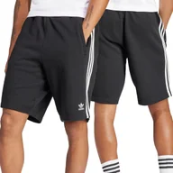 Spodenki męskie - Adidas spodenki krótkie męskie szorty czarne kieszenie na zamek IU2337 S - miniaturka - grafika 1