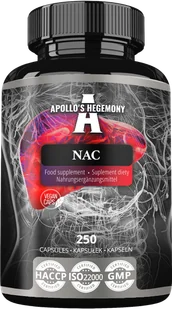 APOLLO'S HEGEMONY NAC LIVER PROTECTION N-ACETYLOCYSTEINA 250 KAPSUŁEK - Aminokwasy - miniaturka - grafika 1