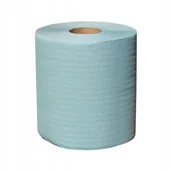Stojaki na ręczniki papierowe - Ręcznik papierowy zielony makulatura 1-warstwowy 1x38g 180m MERIDA KLASIK maxi /RKZ102/ - miniaturka - grafika 1