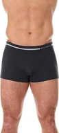 Majtki męskie - Brubeck BX10430 Bokserki męskie COMFORT WOOL grafitowy XXL - miniaturka - grafika 1