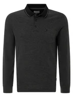 Koszulki męskie - Pierre Cardin Koszulka polo w kolorze czarnym - miniaturka - grafika 1