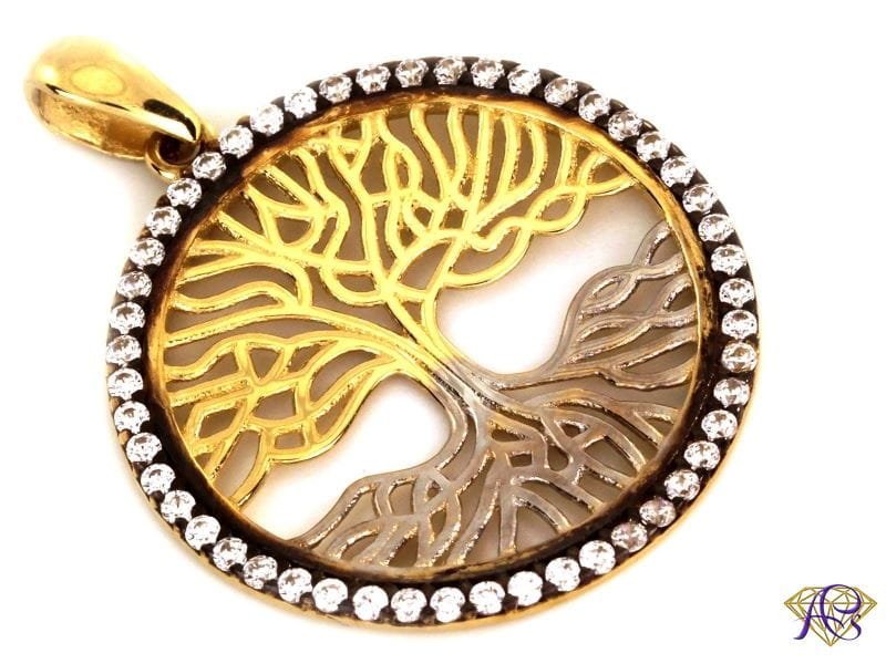 Wisior ze złota Au 585 Drzewko szczęścia