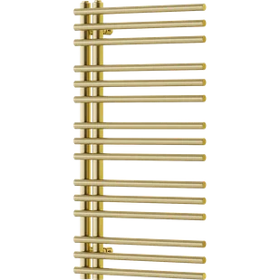 Mexen Neptun grzejnik łazienkowy dekoracyjny 900 x 500 mm, 291 W, złoty - W101-0900-500-00-50 - Grzejniki łazienkowe - miniaturka - grafika 1