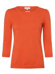 brookshire Sweter damski Kobiety Bawełna czerwony jednolity, XXL - Swetry damskie - miniaturka - grafika 1