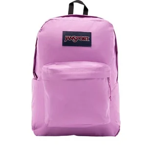 Plecak szkolny Jansport SuperBreak Plus Purple Orchid - Plecaki szkolne i tornistry - miniaturka - grafika 1