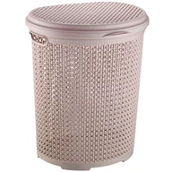 Kosze na bieliznę - Brudniak Flexy 45 l beż - miniaturka - grafika 1