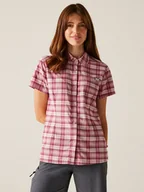 Koszulki sportowe damskie - Regatta Koszula funkcyjna "Begarno" w kolorze różowym - miniaturka - grafika 1