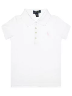 Koszulki dla chłopców - Ralph Lauren Polo Polo Core Replen 313573242 Biały Regular Fit - grafika 1