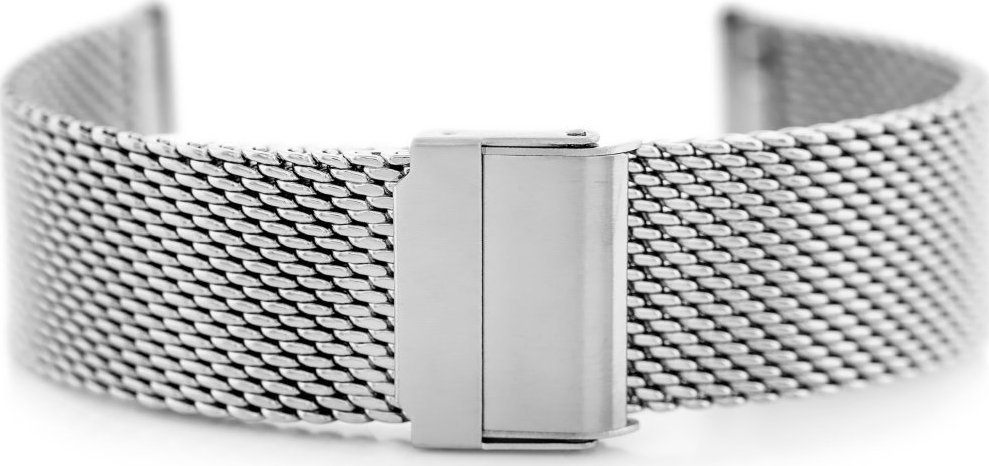 Bransoleta Pacific M8 - siatka HQ - srebrna 20mm