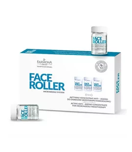 Farmona Professional FACE ROLLER Aktywny koncentrat anti-ageing do zabiegów mezoterapii mikroigłowej 5x5ml 0000048539 - Kremy i maski do rąk - miniaturka - grafika 1