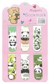 Zakładki do książek - Zakładka do książek magnetyczna Panda - miniaturka - grafika 1