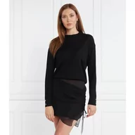 Swetry damskie - Patrizia Pepe Wełniany sweter | Regular Fit - miniaturka - grafika 1