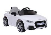 Pojazdy elektryczne dla dzieci - Import LEANToys Audi TT RS Quattro Białe 2534 - miniaturka - grafika 1
