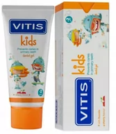 Pasty do zębów - Vitis Pharma Pasta do zębów dla dzieci Kids powyżej 2 roku życia o smaku wiśniowym 50 ml - miniaturka - grafika 1