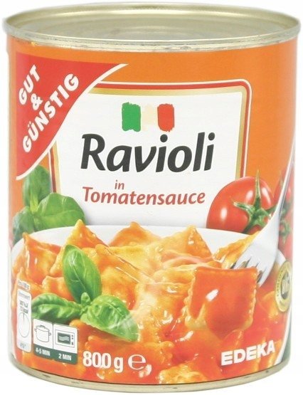 Ravioli In Tomatensauce Gut & Gunstig 800 g z DE