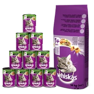 Sucha karma dla kotów - Whiskas Adult z tuńczykiem 14 kg - miniaturka - grafika 1