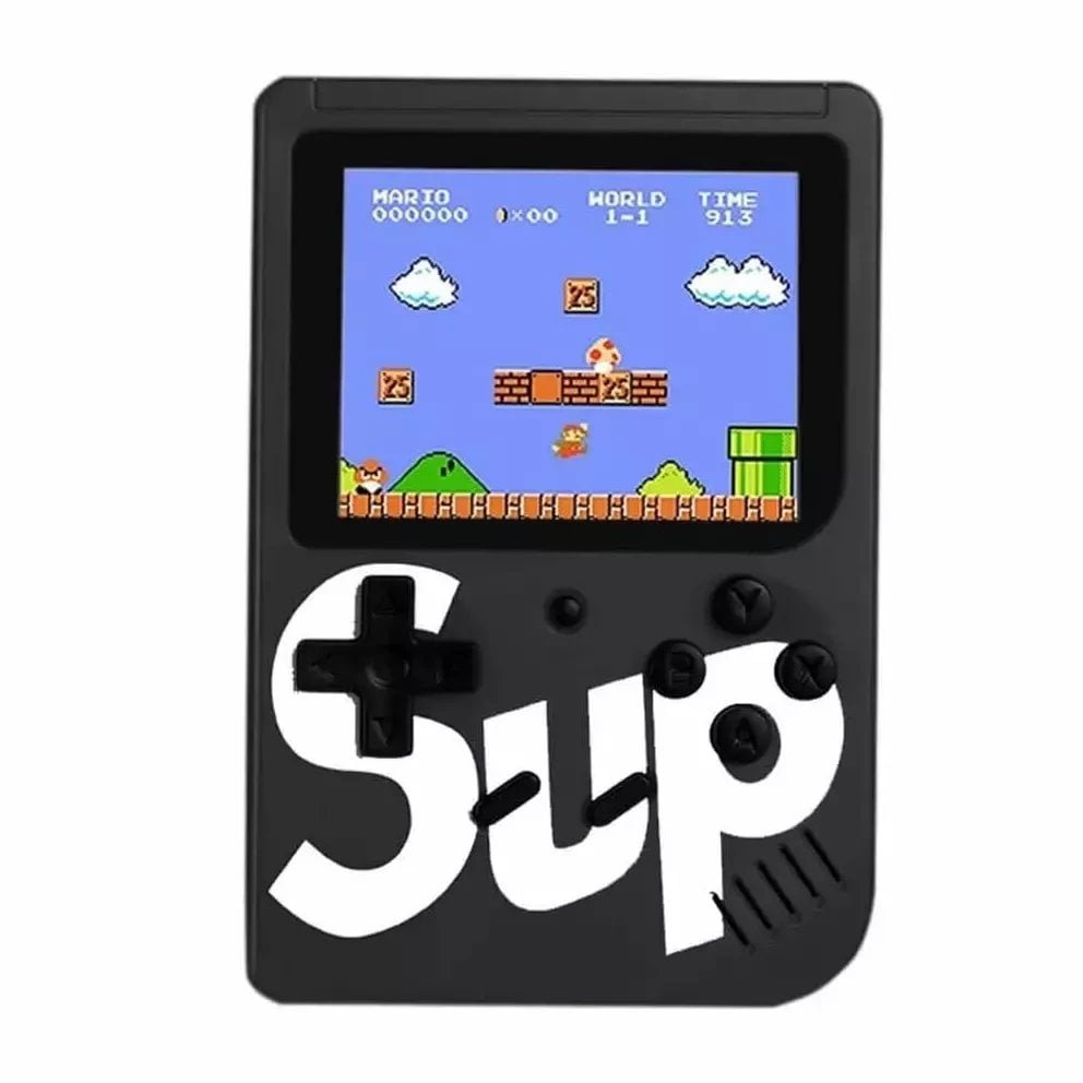 Retro Mini Sup 400 Black Games included