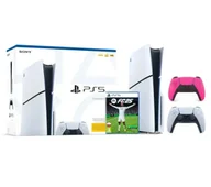 Konsole Playstation - Sony PlayStation 5 Slim D Chassis (PS5) 1TB z napędem + Dodatkowy Pad Różowy + EA SPORTS FC 25 - miniaturka - grafika 1