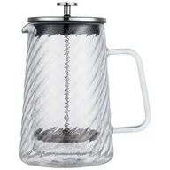 Zaparzacze i kawiarki - Zaparzacz KLAUSBERG KB-7764 Przeźroczysto-srebrny (1000 ml) - miniaturka - grafika 1