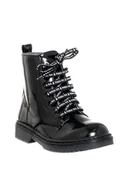 Botki damskie - Patrizia Pepe Botki w kolorze czarnym - miniaturka - grafika 1