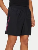 Spodenki męskie - Under Armour Szorty sportowe Ua Woven Wdmk Shorts 1383356-003 Czarny Loose Fit - miniaturka - grafika 1