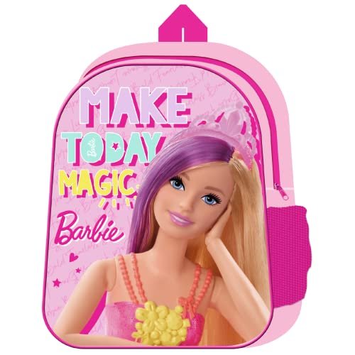 TDL Plecak dziecięcy unisex, M, Różowy kolor - dla małych barbie, 30cm x 25cm x 10cm