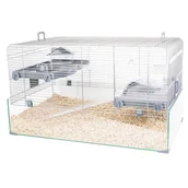 Klatki dla gryzoni - ZOLUX Klatka Panas Colour 80 kol. szary - miniaturka - grafika 1